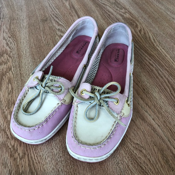 Women’s pink Sperrys - Picture 1 of 6